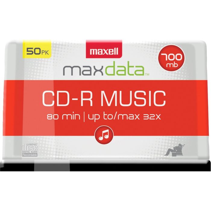 MAXELL625156  CDR80MU50PK Image 1