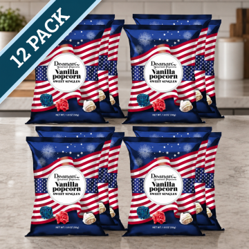 Deanan Gourmet Popcorn - Patriotic Bundle (12 Pack)
