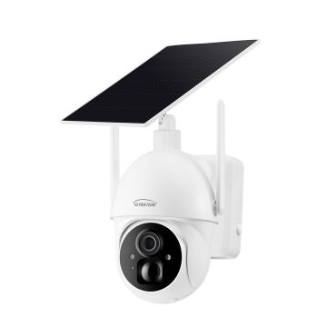 Adesso 3MP Smart WiFi Pan/Tilt Camera with Solar Panel