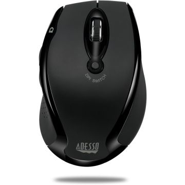 Adesso iMouse M20B - Wireless Ergonomic Optical Mouse