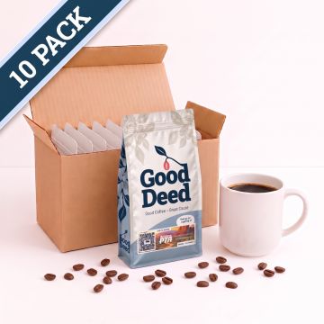 Arizona PTA Blend - Good Deed Coffee, Medium Roast, 12 Oz. Bag (10-Pack)