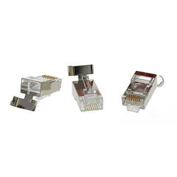 IDEAL CAT6A/6/5e Shielded Feed-Thru